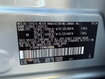 2024 Toyota RAV4 Hybrid Limited AWD