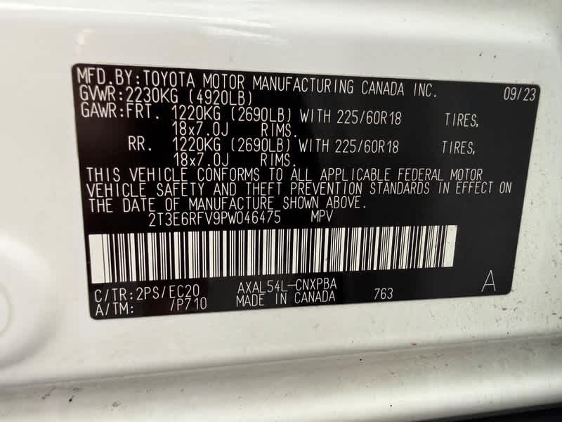 2023 Toyota RAV4 Hybrid XSE AWD