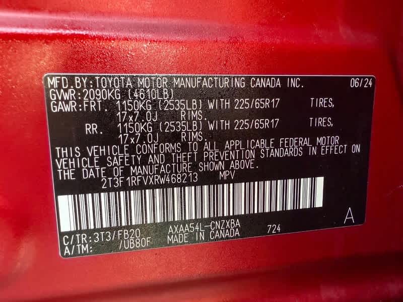 2024 Toyota RAV4 LE AWD