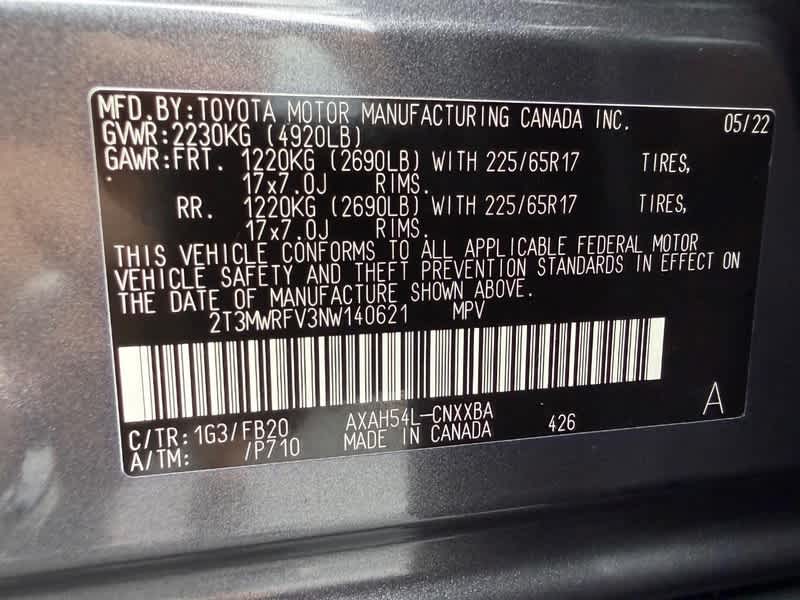 2022 Toyota RAV4 Hybrid LE AWD