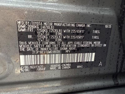 2025 Toyota RAV4 XLE AWD