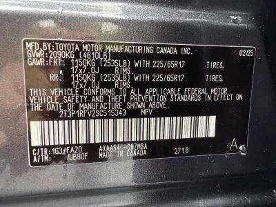 2025 Toyota RAV4 XLE AWD
