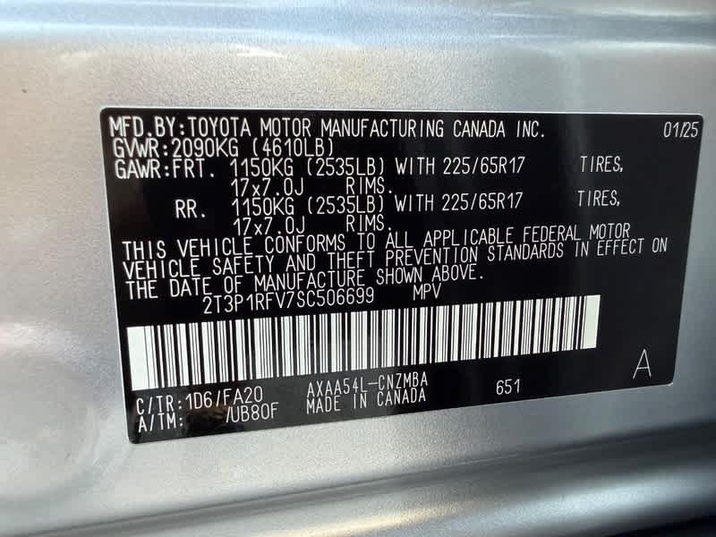 2025 Toyota RAV4 XLE AWD