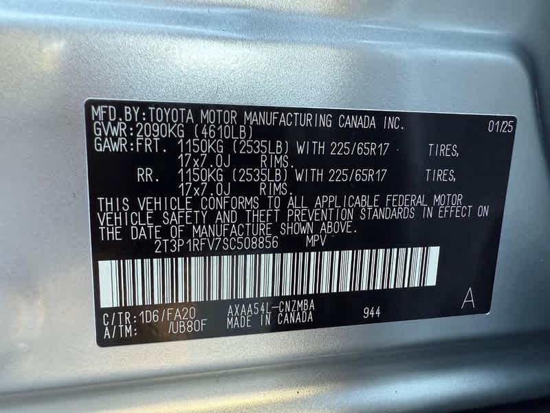 2025 Toyota RAV4 XLE AWD