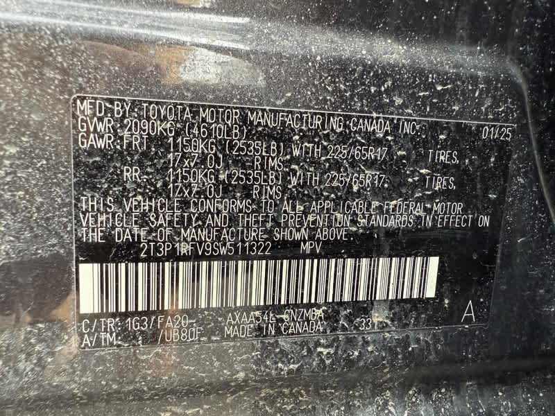 2025 Toyota RAV4 XLE AWD