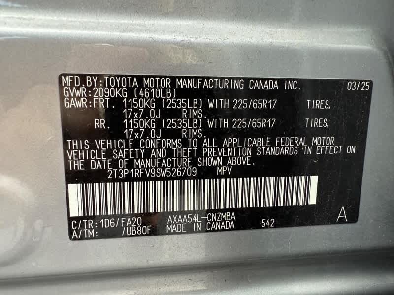 2025 Toyota RAV4 XLE AWD