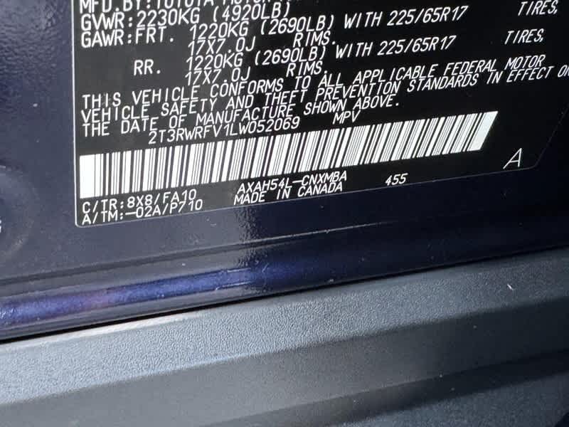 2020 Toyota RAV4 Hybrid XLE AWD