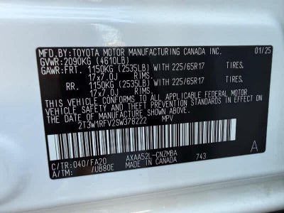 2025 Toyota RAV4 XLE FWD