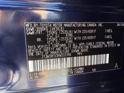 2024 Toyota RAV4 XLE FWD