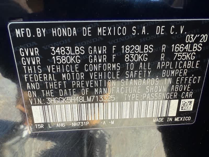 2020 Honda Fit LX CVT