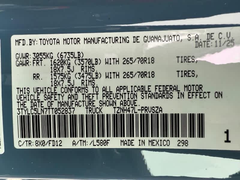 2026 Toyota Tacoma TRD Off Road Hybrid Double Cab 5 Bed AT