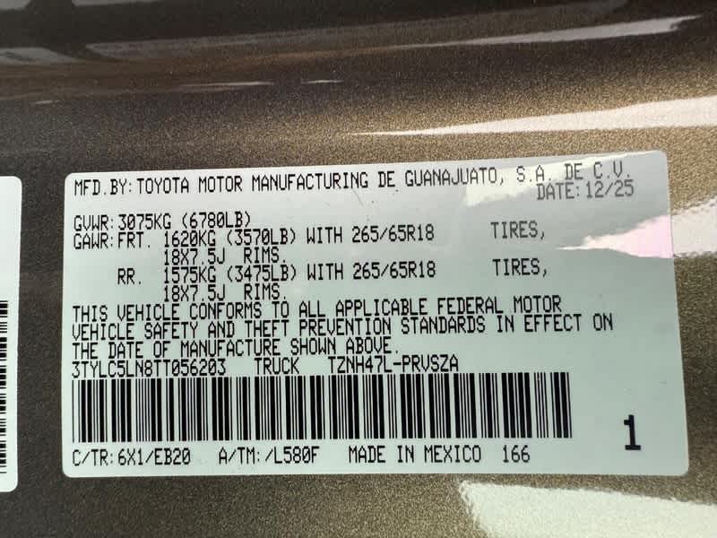 2026 Toyota Tacoma Limited Hybrid Double Cab 5 Bed AT