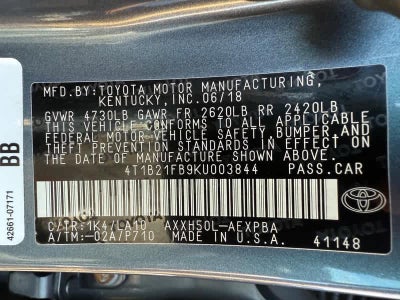 2019 Toyota Avalon Hybrid Limited