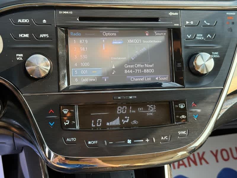 2016 Toyota Avalon 4dr Sdn Touring