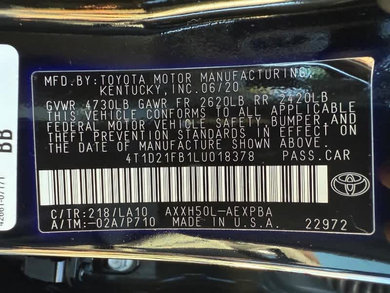 2020 Toyota Avalon Hybrid Limited