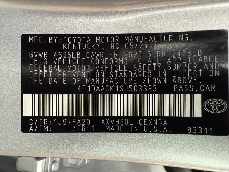 2025 Toyota Camry LE