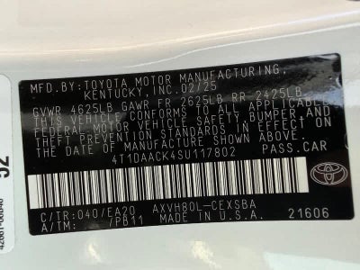2025 Toyota Camry SE