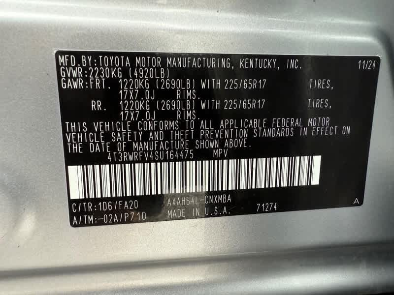 2025 Toyota RAV4 Hybrid XLE AWD