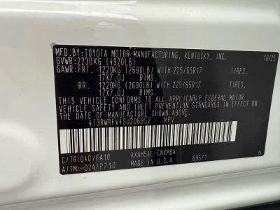 2025 Toyota RAV4 Hybrid XLE AWD