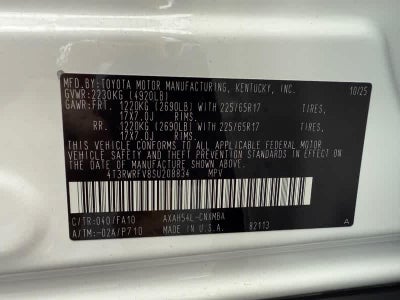 2025 Toyota RAV4 Hybrid XLE AWD