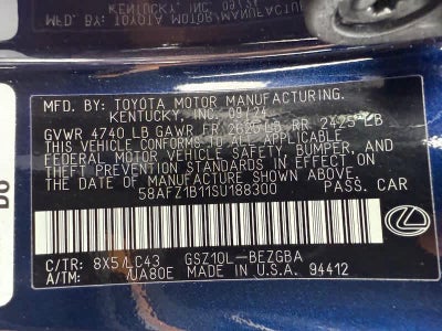 2025 Lexus ES ES 350 Ultra Luxury FWD