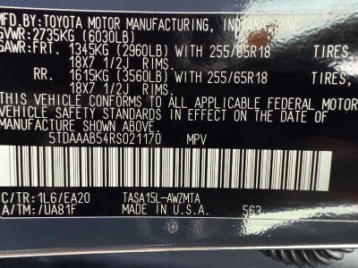 2024 Toyota Grand Highlander XLE AWD