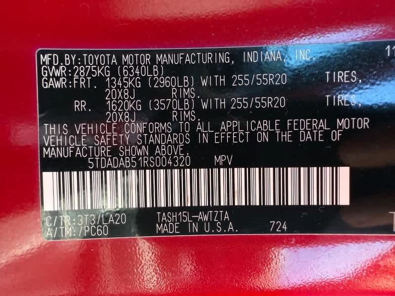 2024 Toyota Grand Highlander Hybrid MAX Platinum AWD