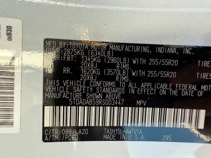 2024 Toyota Grand Highlander Hybrid MAX Limited AWD