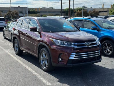 2019 Toyota Highlander Limited Platinum V6 AWD