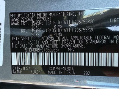 2026 Toyota Highlander Limited AWD