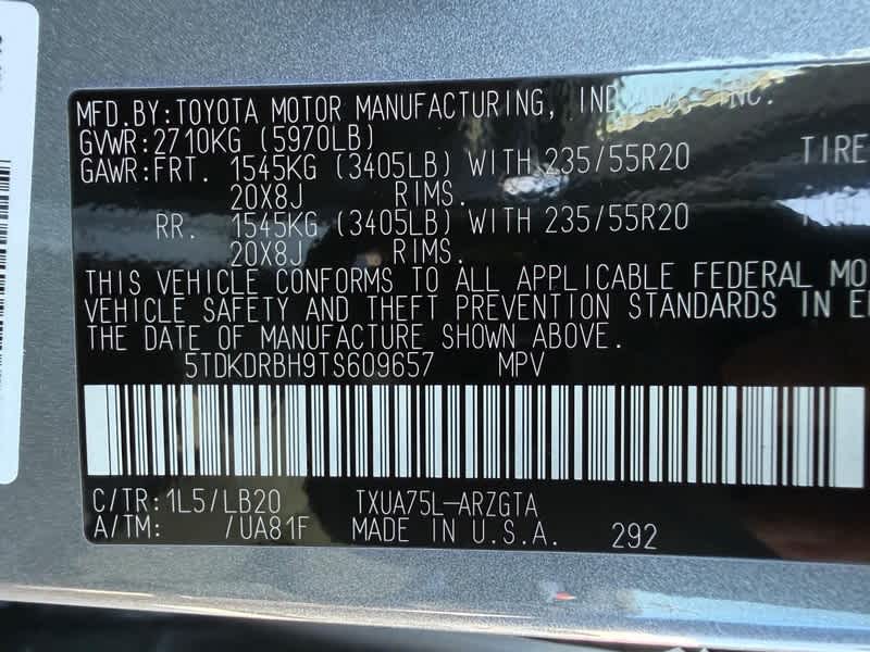 2026 Toyota Highlander Limited AWD