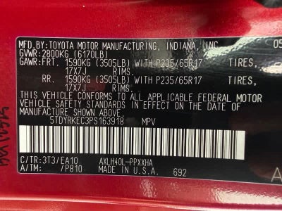 2023 Toyota Sienna XLE FWD 8-Passenger