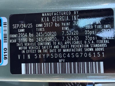 2025 Kia Telluride SX-Prestige X-Line AWD