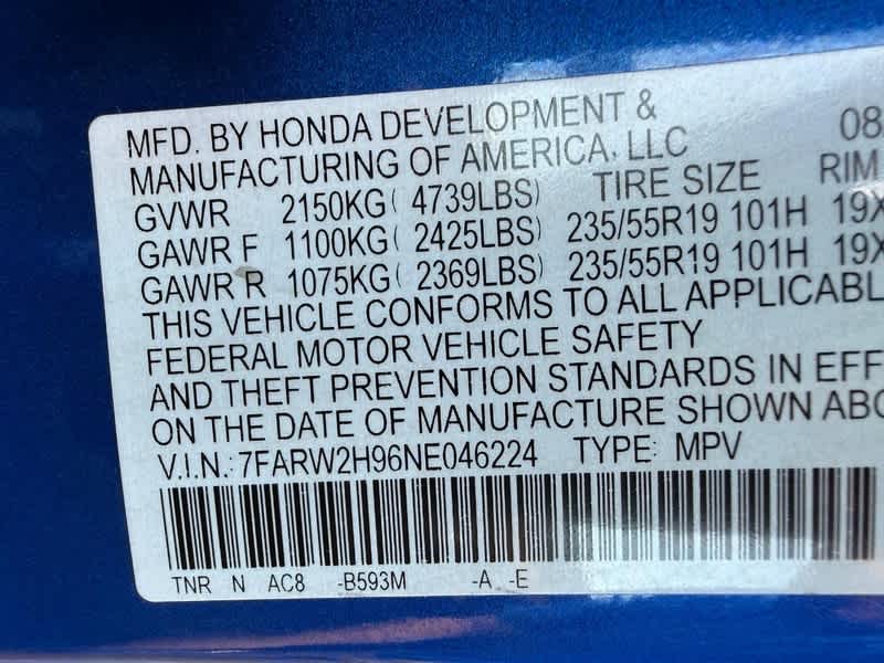 2022 Honda CR-V Touring AWD