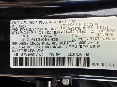 2025 Mazda Mazda CX-50 Hybrid Preferred Package AWD