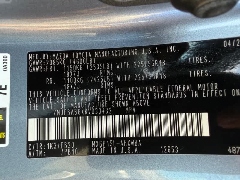 2024 Toyota Corolla Cross Hybrid XSE 4WD