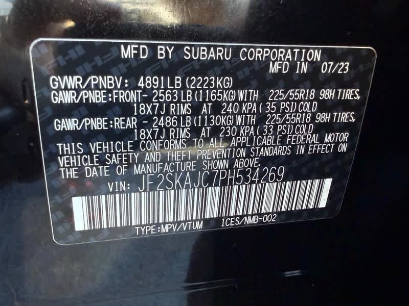 2023 Subaru Forester Sport CVT