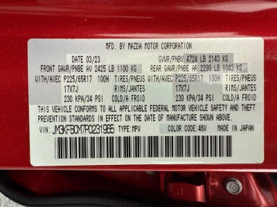 2023 Mazda Mazda CX-5 2.5 S Preferred Package AWD