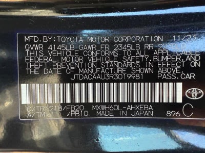 2024 Toyota Prius LE