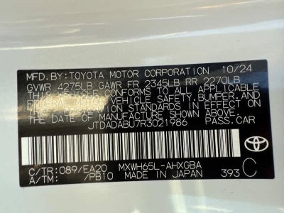 2024 Toyota Prius XLE AWD