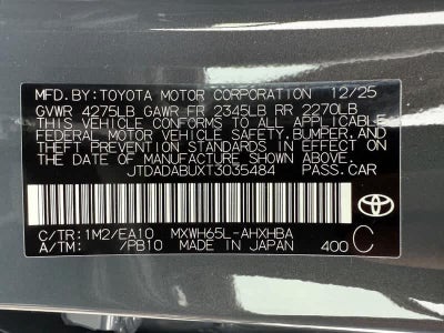 2026 Toyota Prius Limited AWD