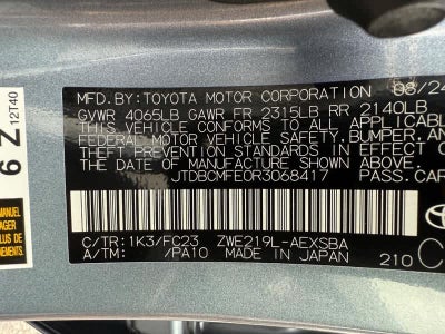 2024 Toyota Corolla Hybrid SE FWD