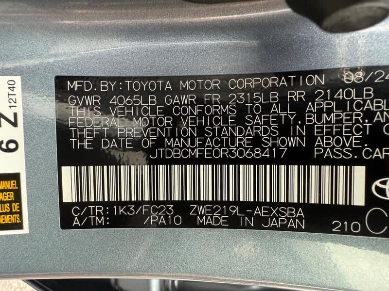 2024 Toyota Corolla Hybrid SE FWD