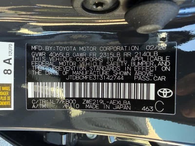 2026 Toyota Corolla Hybrid LE FWD