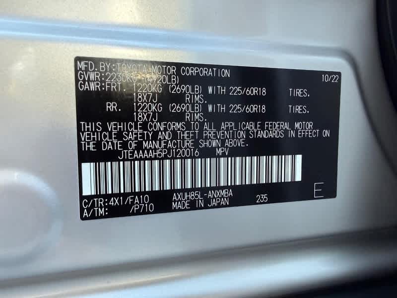 2023 Toyota Venza LE AWD