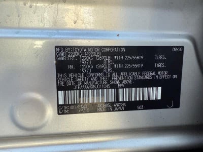 2021 Toyota Venza Limited AWD