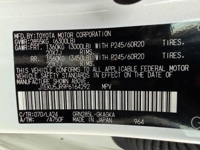 2023 Toyota 4Runner Limited 4WD