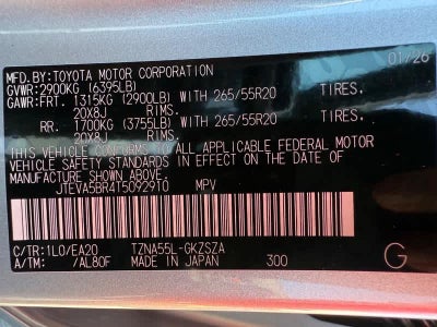 2026 Toyota 4Runner TRD Sport Premium 4WD