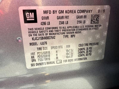 2019 Buick Encore FWD 4dr Sport Touring