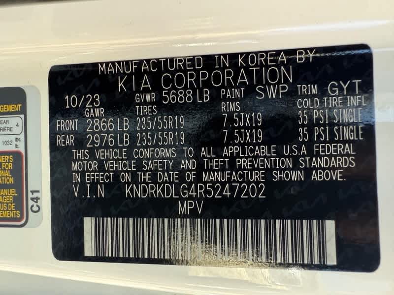 2024 Kia Sorento Hybrid SX Prestige AWD